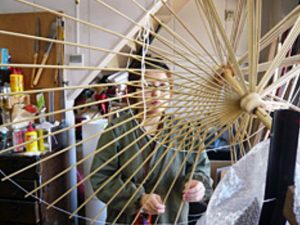 how to make japanese umbrella