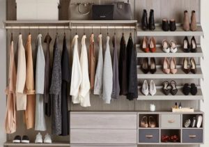 how to store clothes in a storage unit