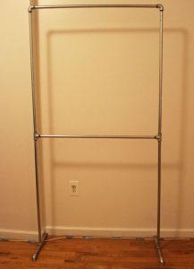 industrial pipe clothing rack diy