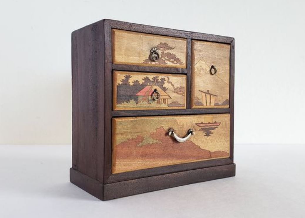 japanese tansu cabinet