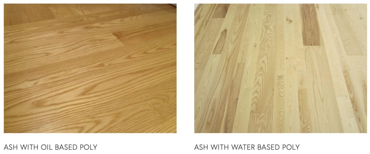 can you use water based polyurethane over oil based polyurethane