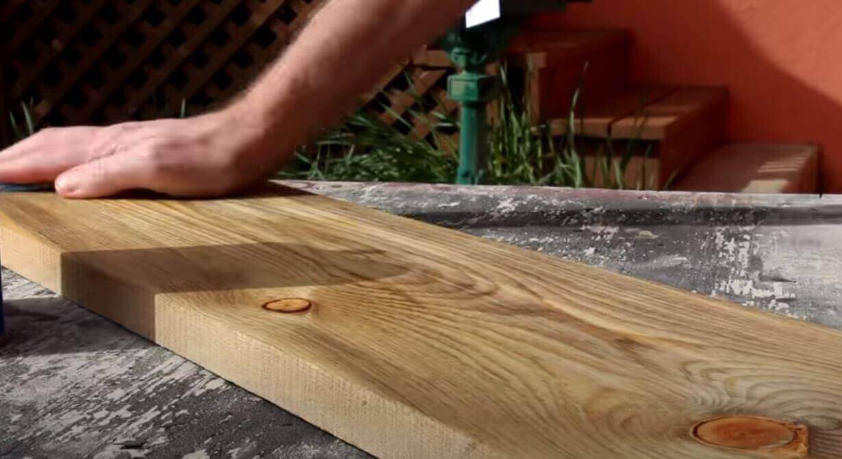 dry wood surface