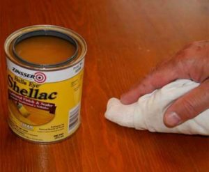 shellac wood finish