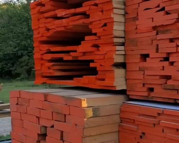Building With Wet Pressure Treated Lumber