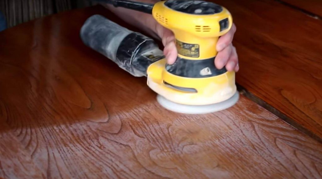 Wet Sanding Top Coat