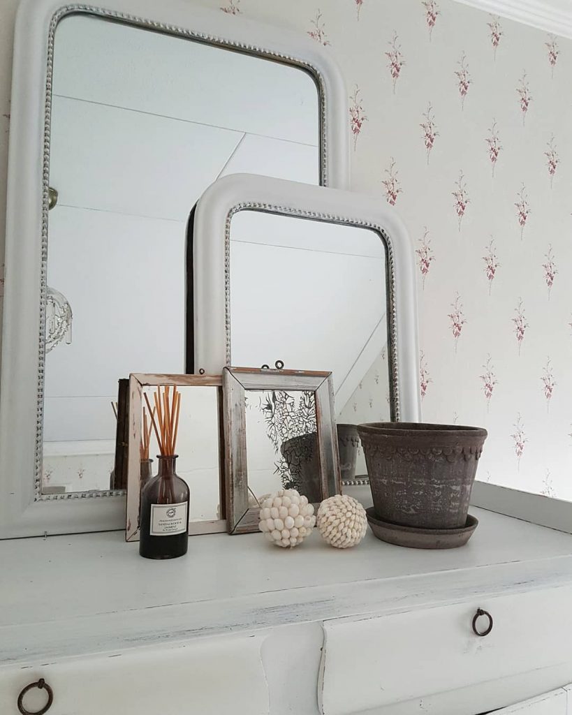 Vintage Interior Rear View Mirror