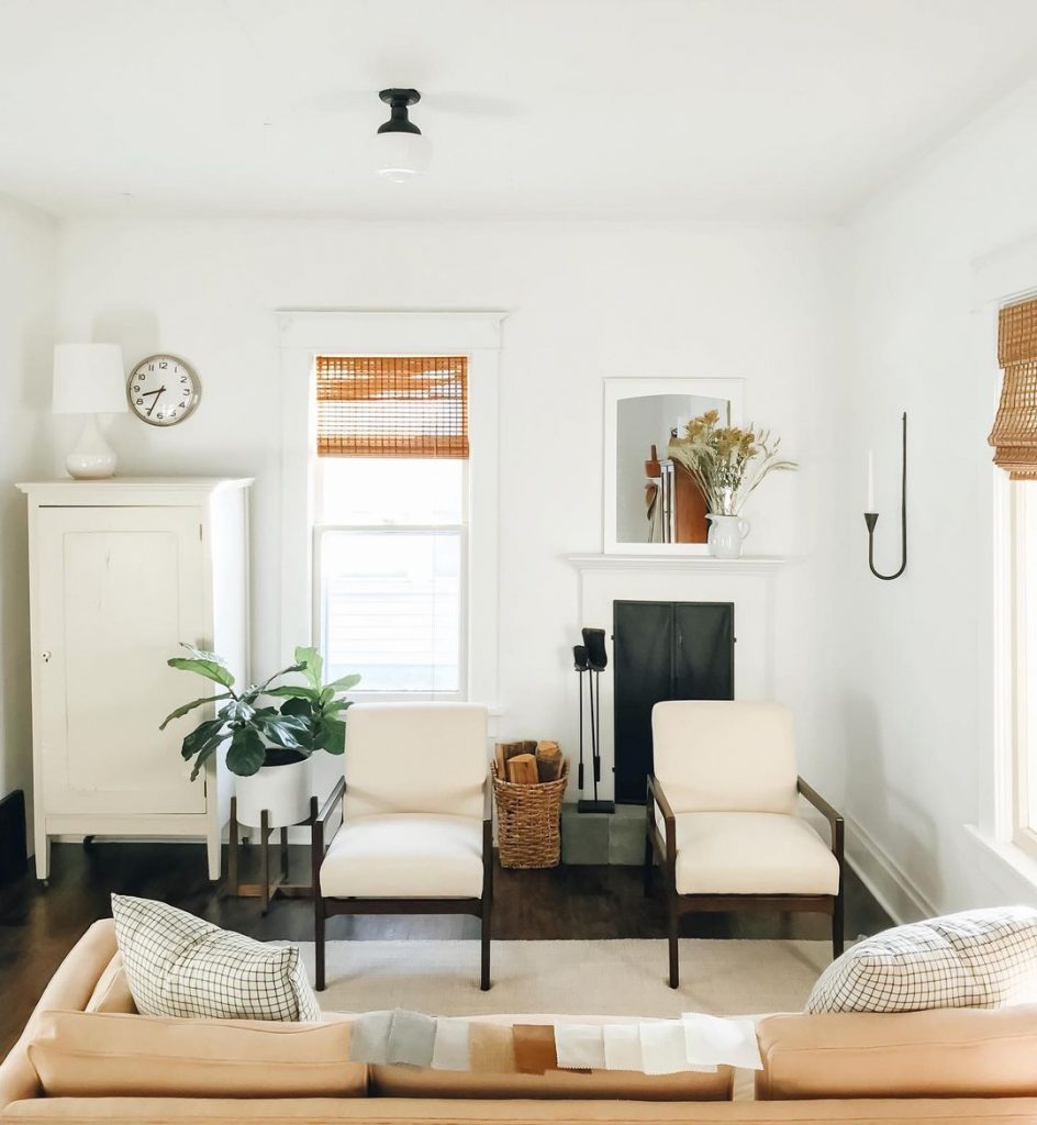 Vintage Style Home Living Room