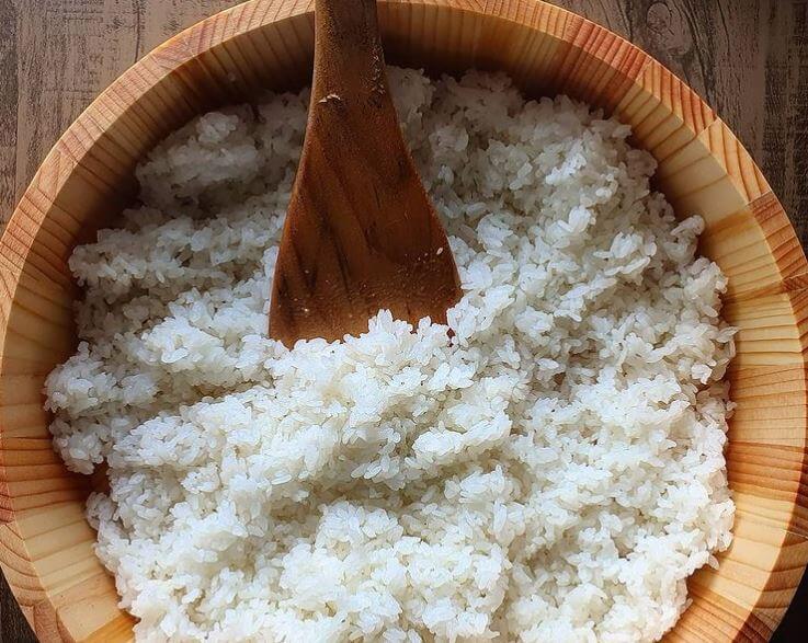 Hangiri Oke Wooden Sushi Rice Bowl