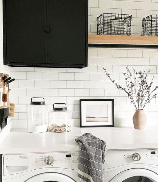 Laundry Room Shelving Storage