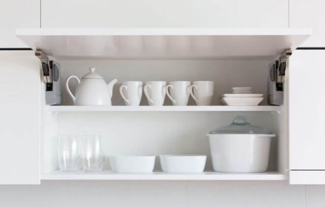 organizing a kitchen