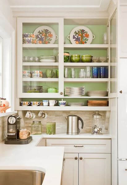 organizing kitchen containers
